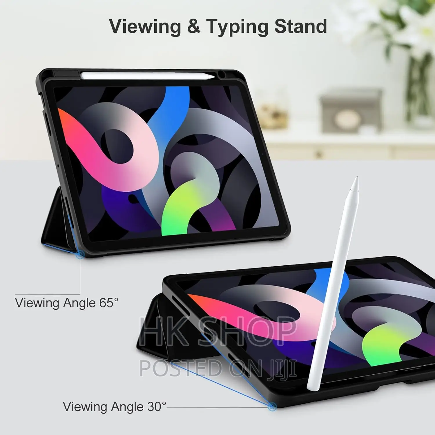 Apple iPad Air 5th Gen 2022 10.9 Smart Case With Pen Holder
