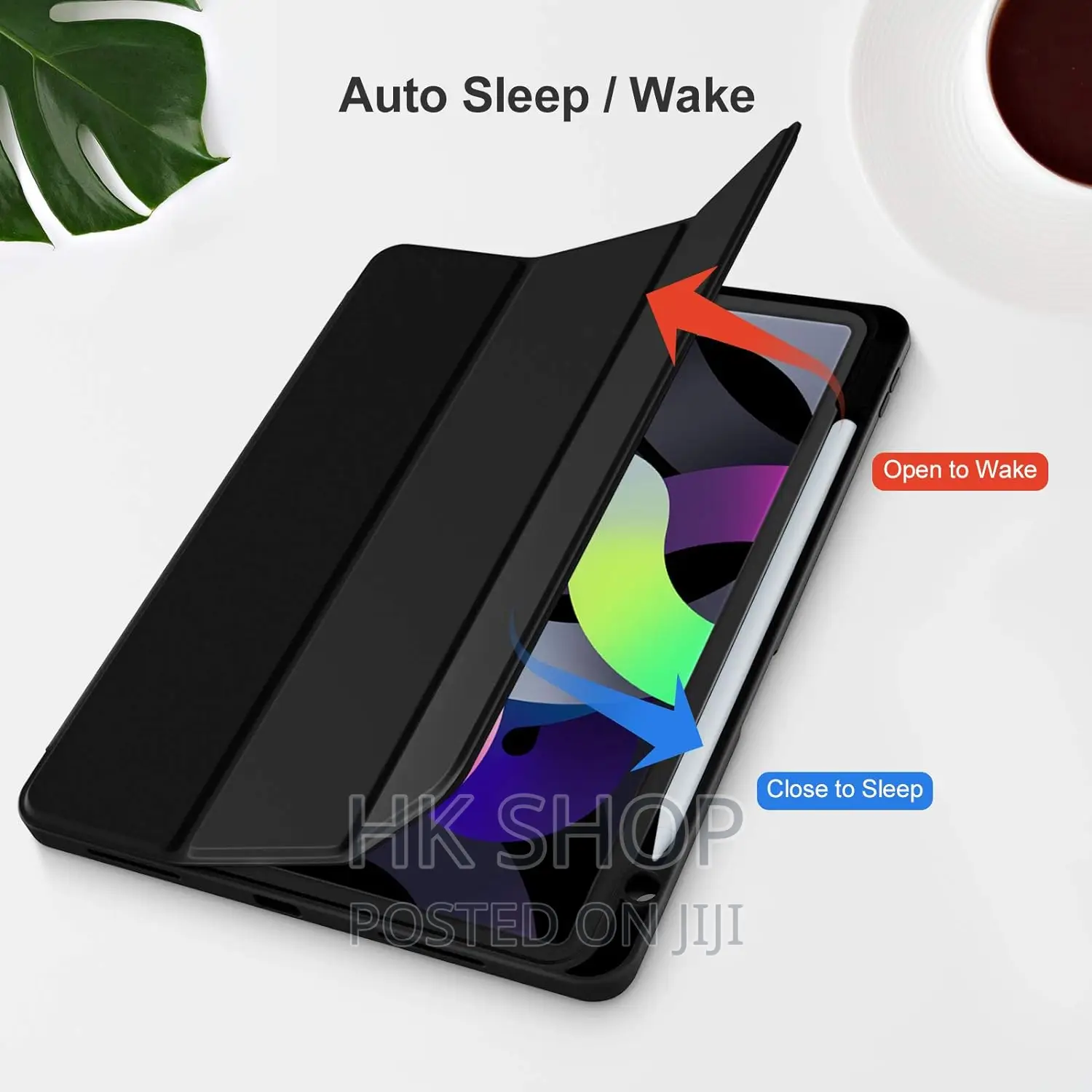 Apple iPad Air 5th Gen 2022 10.9 Smart Case With Pen Holder
