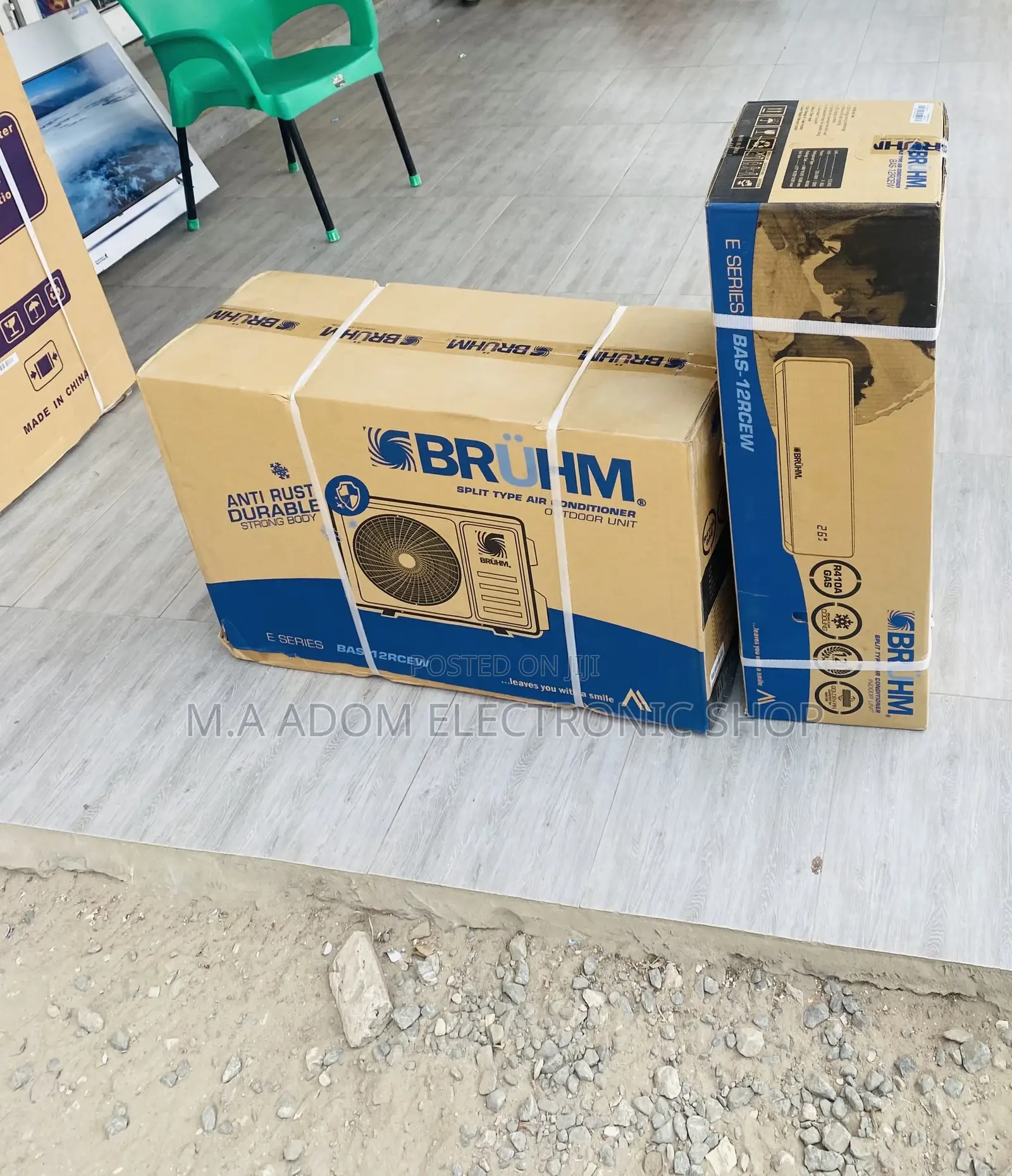 Fresh in Box Bruhm 1.5hp Split Type Air Conditioner.