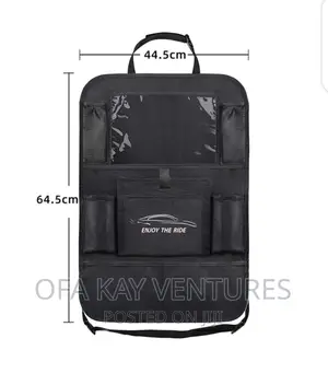 Car Seat Multi-Pocket Holder