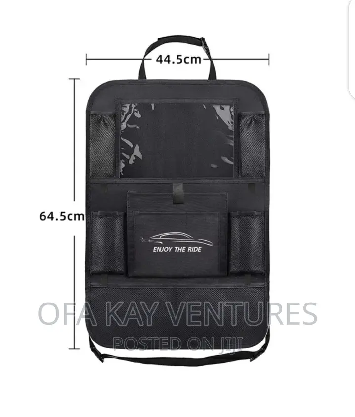Car Seat Multi-Pocket Holder