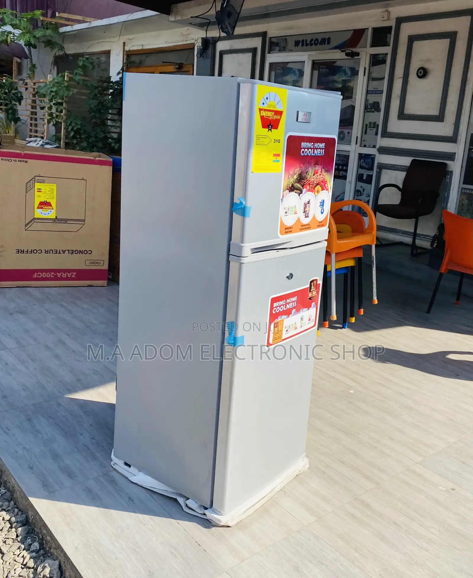 Super Chilling Zara 22TM Double Door Refrigerator.