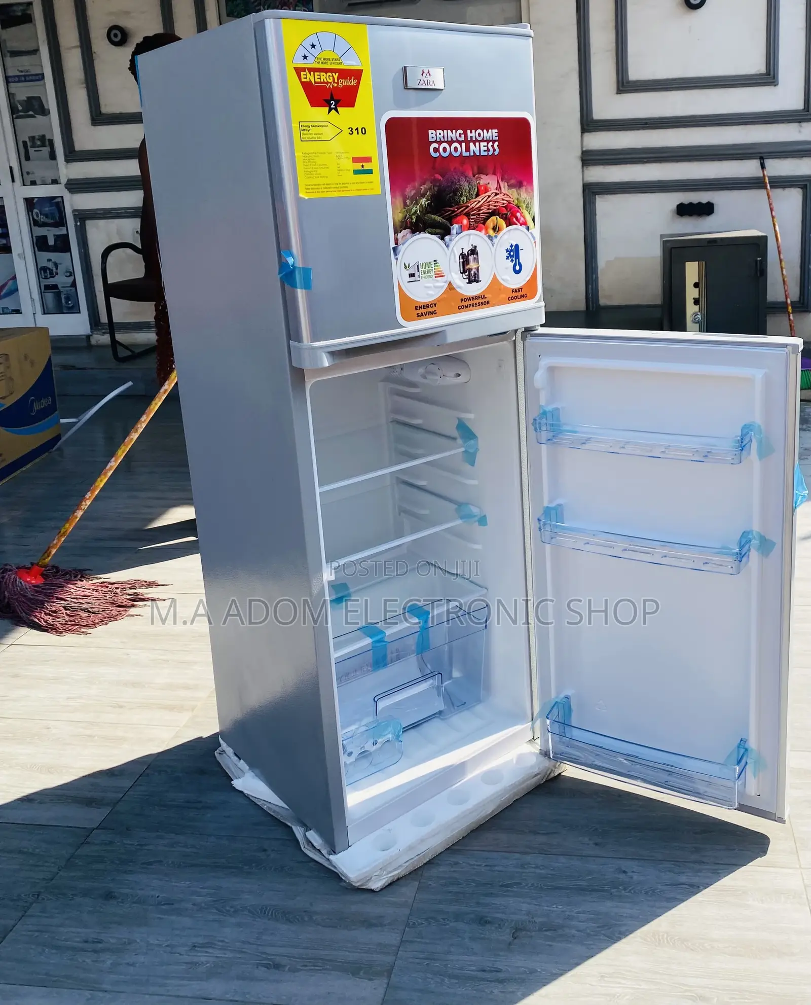 Super Quality Zara 22TM Double Door Refrigerator.