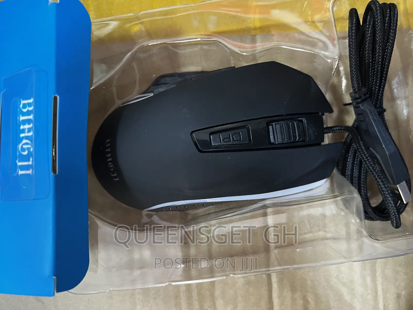 Biagji Racing X8S RGB Gaming Mouse With 7 Buttons