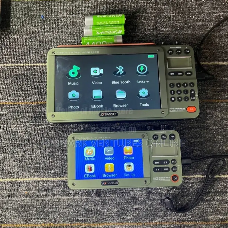 Video, FM Radio Wireless Bluetooth 7 Inches
