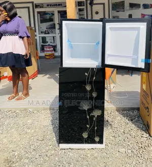 Purchase Authentic Pearl Pf217t-2b Double Door Fridge.