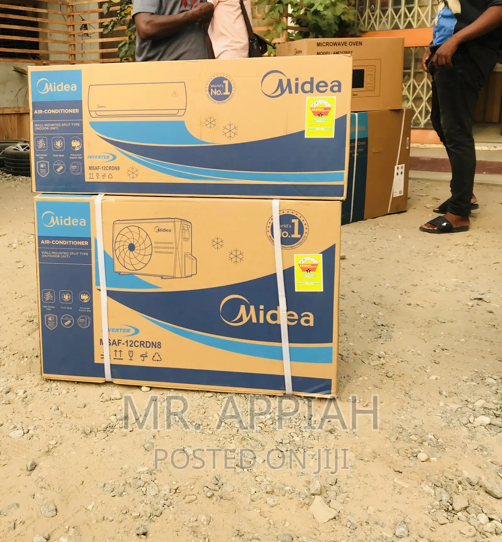Extremely Cooling Midea 1.5hp Split Type Ac,White(R410).