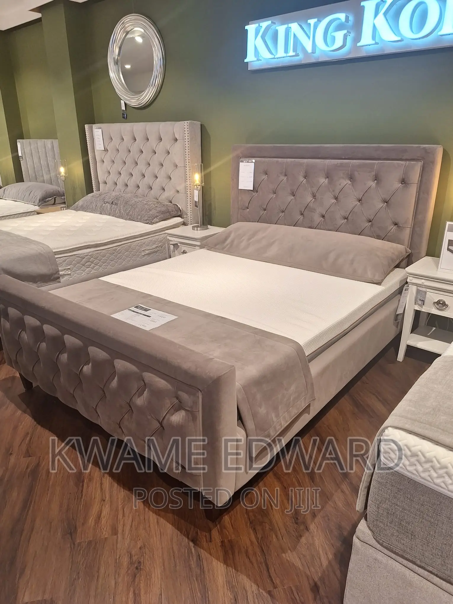 Double Bed and Mattress
