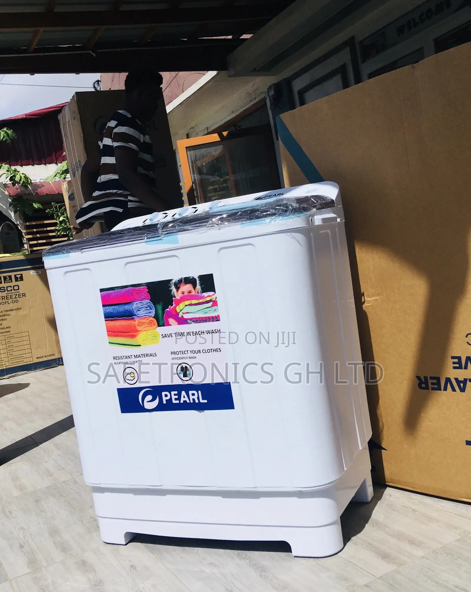 Original Topload Pearl 12kg Semiautomatic Washingmachine