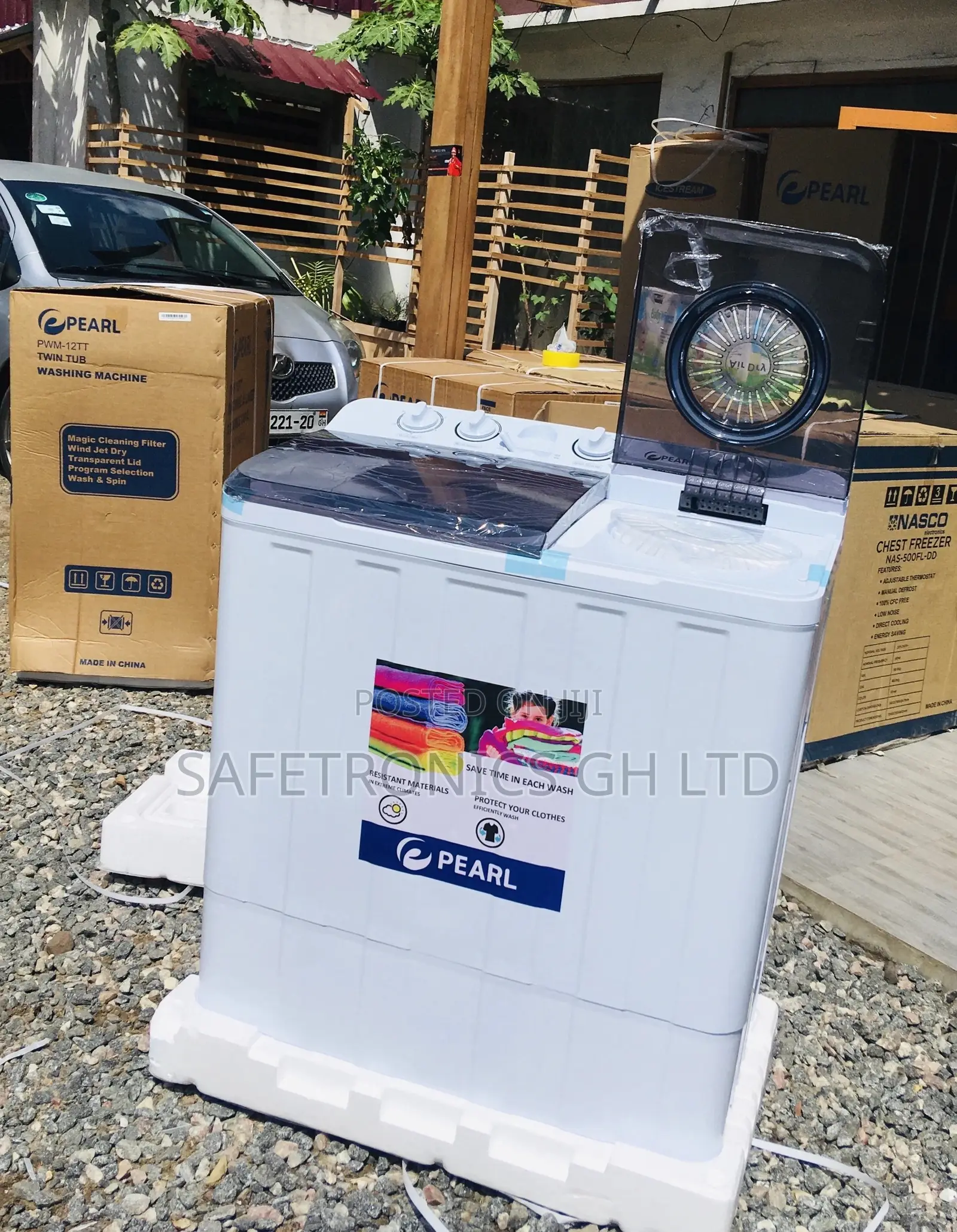 Lastest Pearl Semiautomatic Topload 12kg Washingmachine