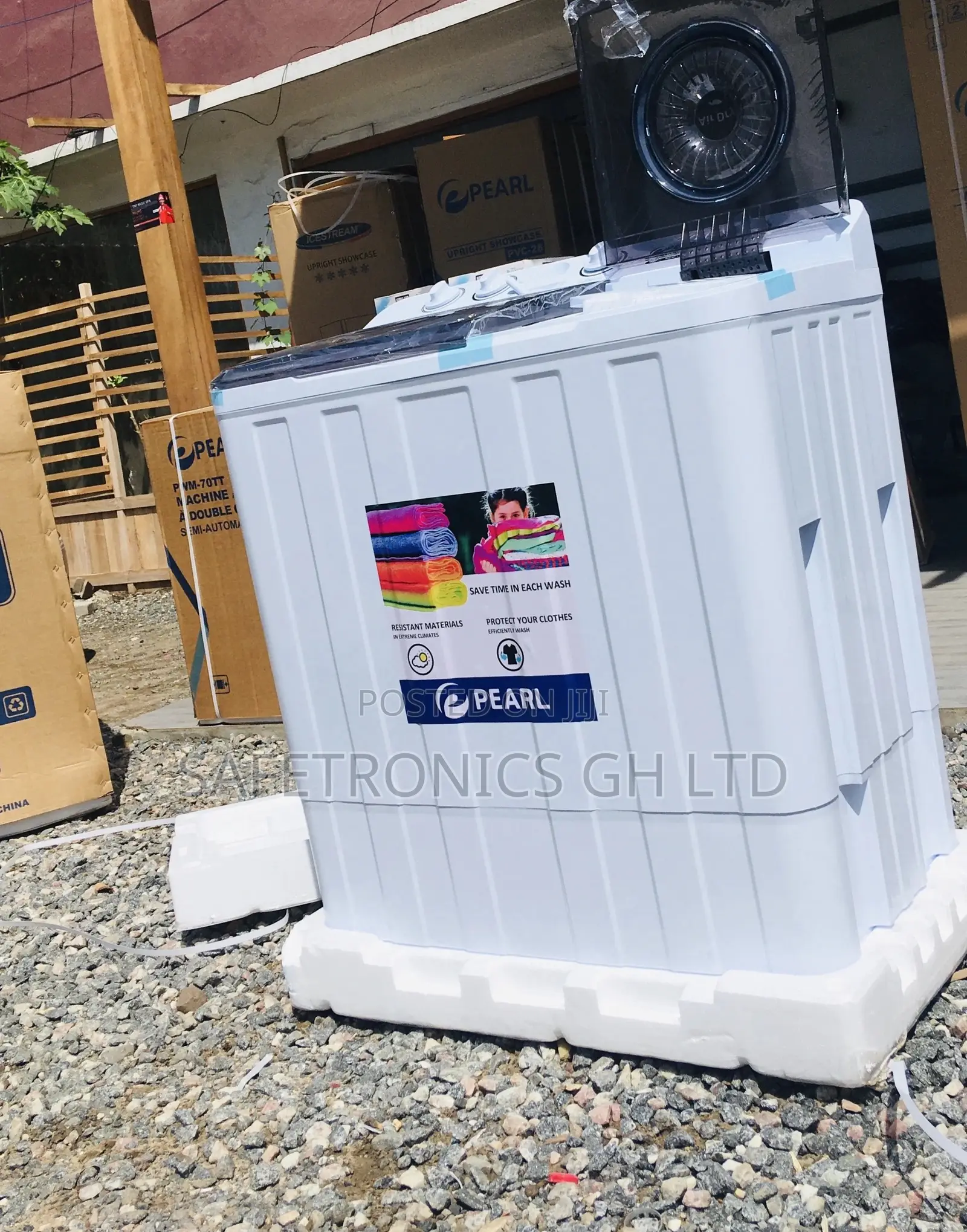 Quality Semiautomatic Pearl Washingmachine Topload 12kg