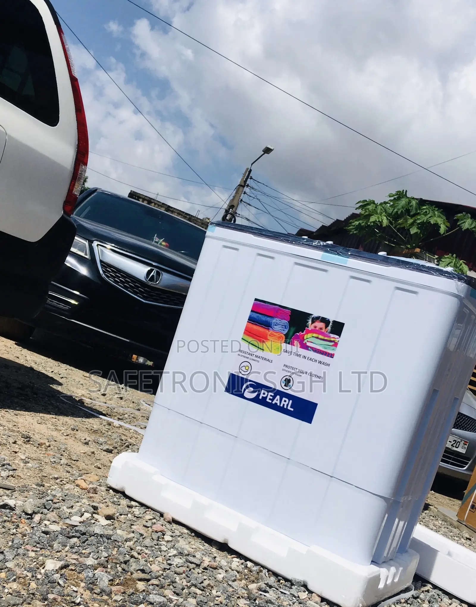 Topload Electric Pearl 12kg Washingmachine Semiautomatic
