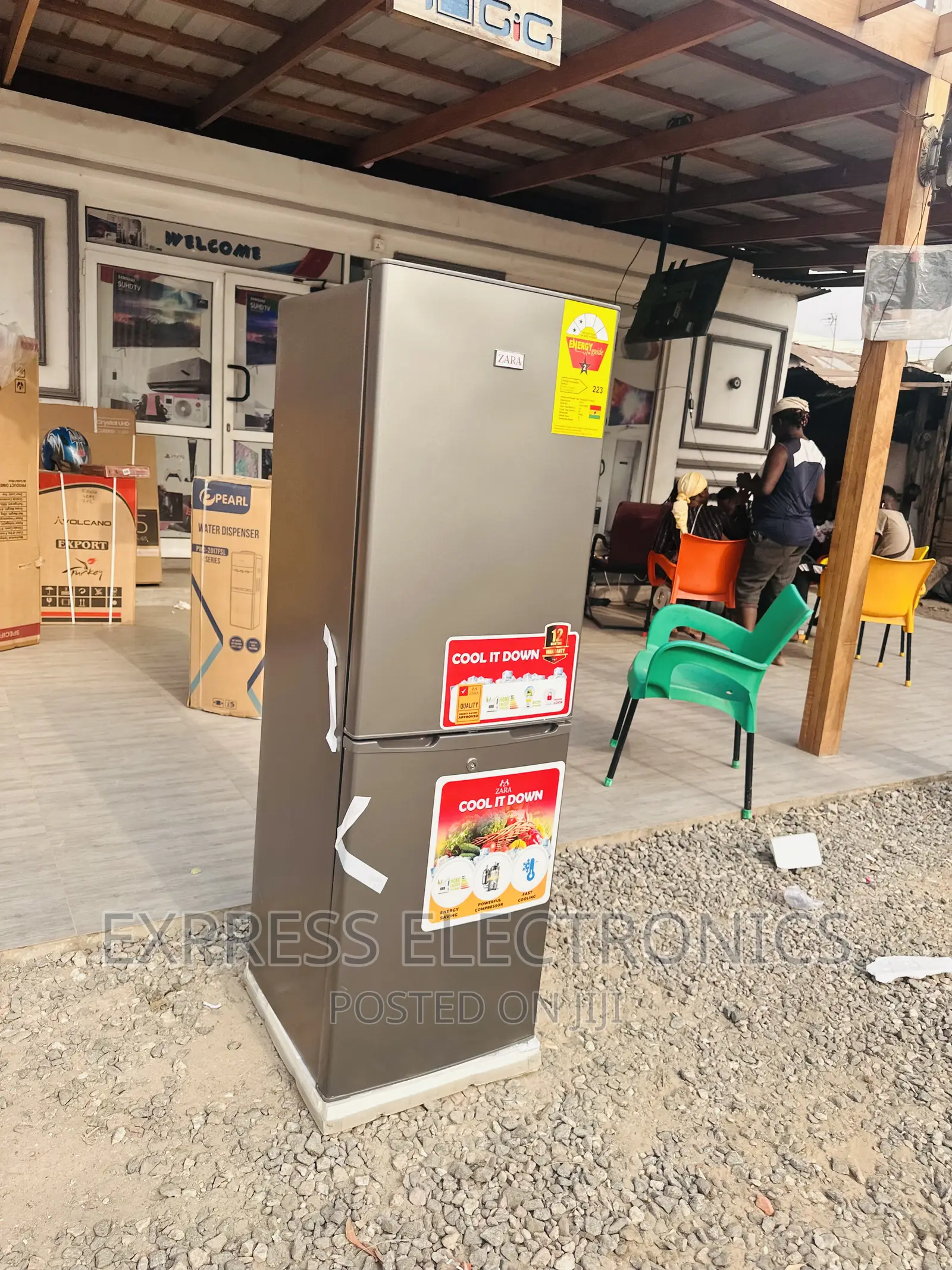 Deep Freezing  Double Door Fridge Zara 240BF
