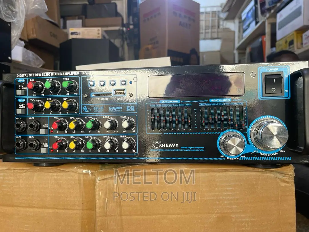 HEAVY DS-1008 Digital Stereo Echo Mixing PA AMPLIFIER in Accra