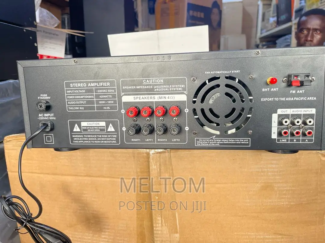 HEAVY DS-1008 Digital Stereo Echo Mixing PA AMPLIFIER