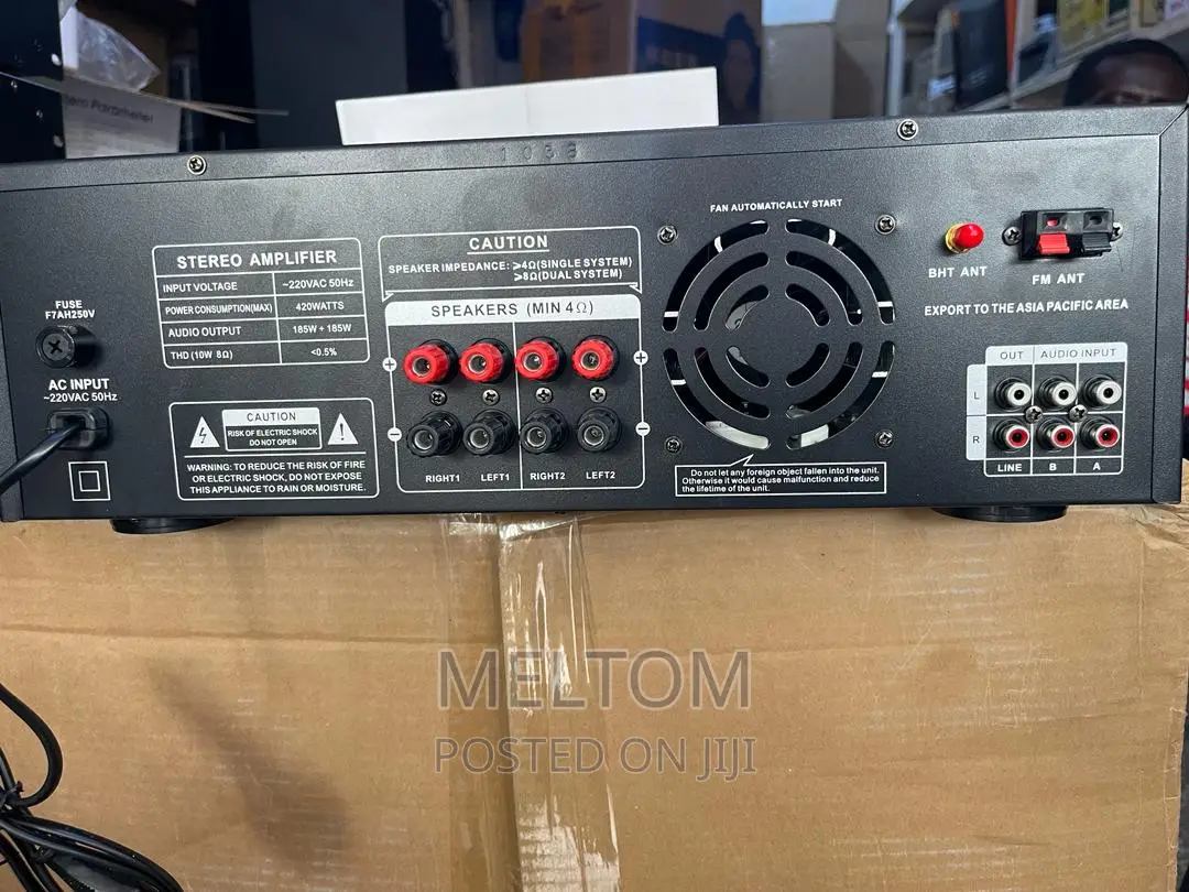 HEAVY DS-1008 Digital Stereo Echo Mixing PA AMPLIFIER