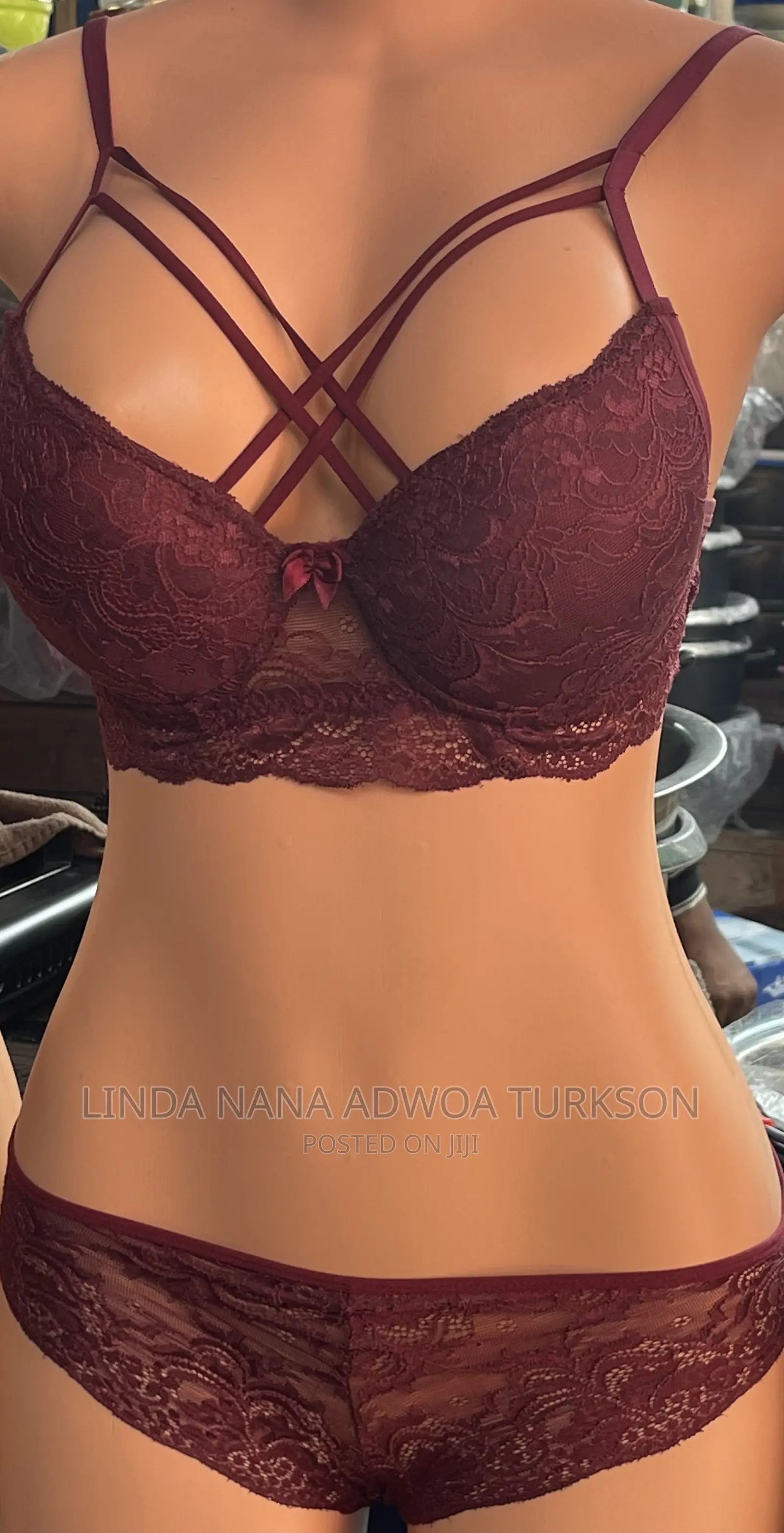 Victoria’S Secret Panty and Bra Set.