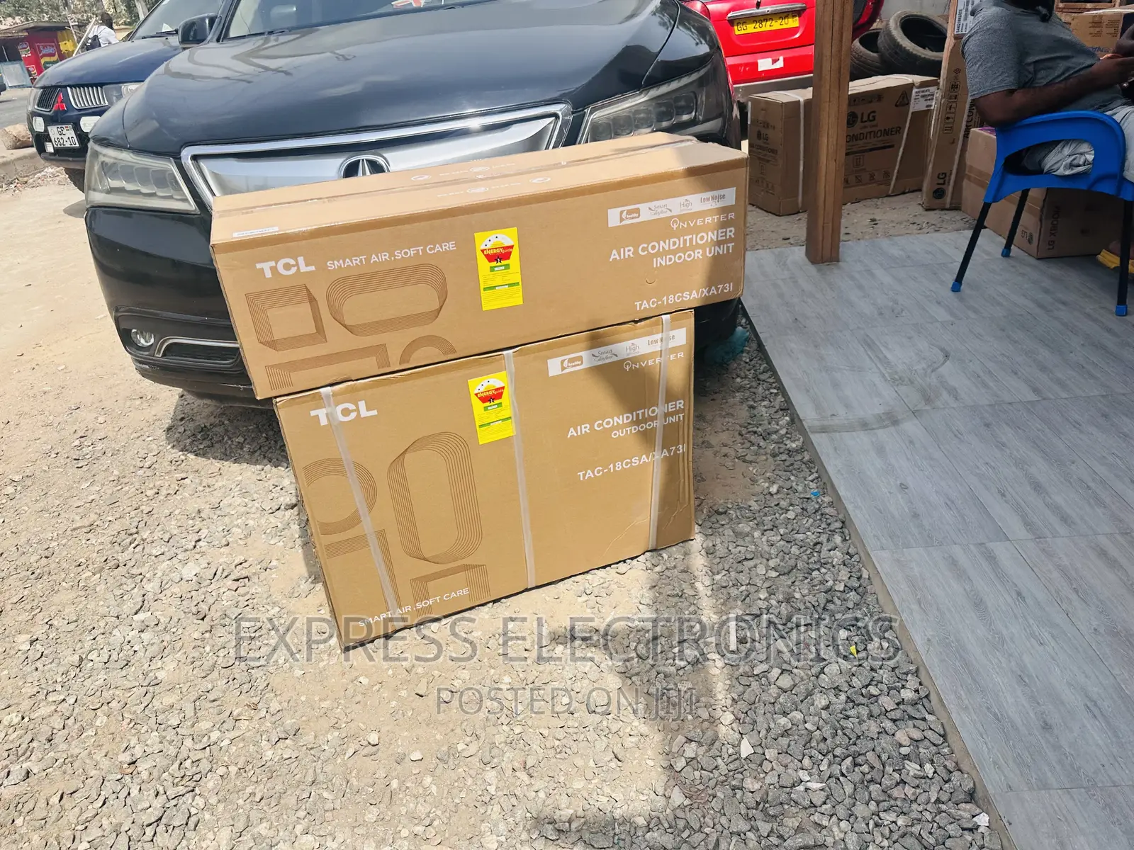 Get a New TCL Split R410 Gas Inverter 2hp AC White