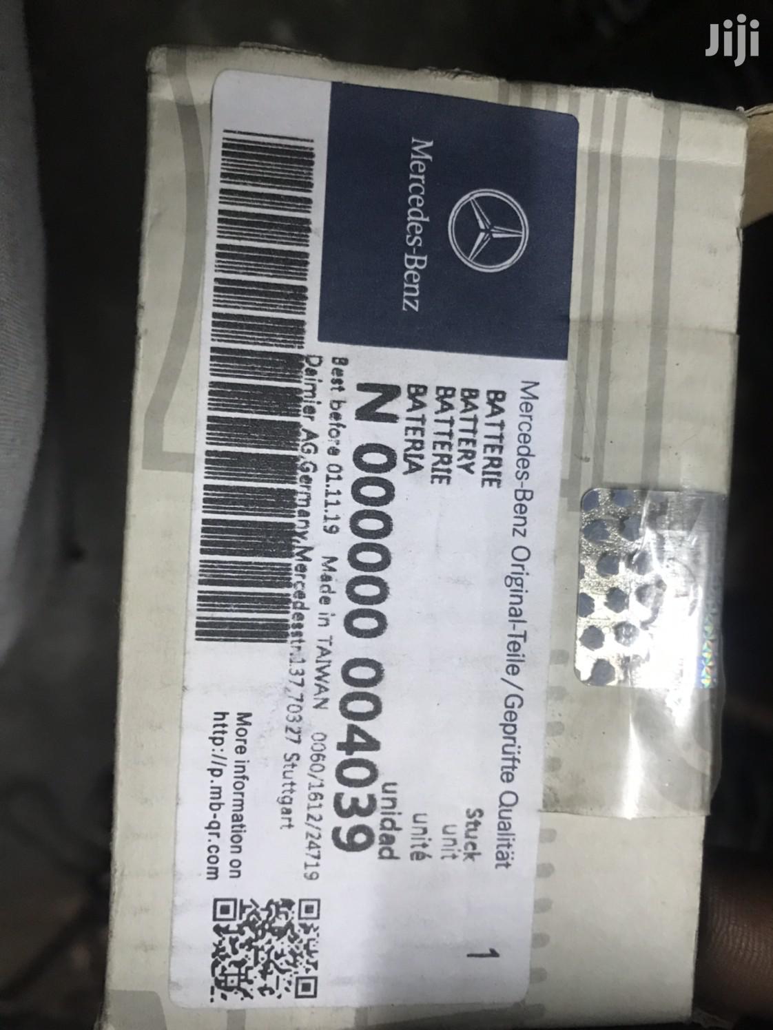 Auxiliary Battery Benz 164