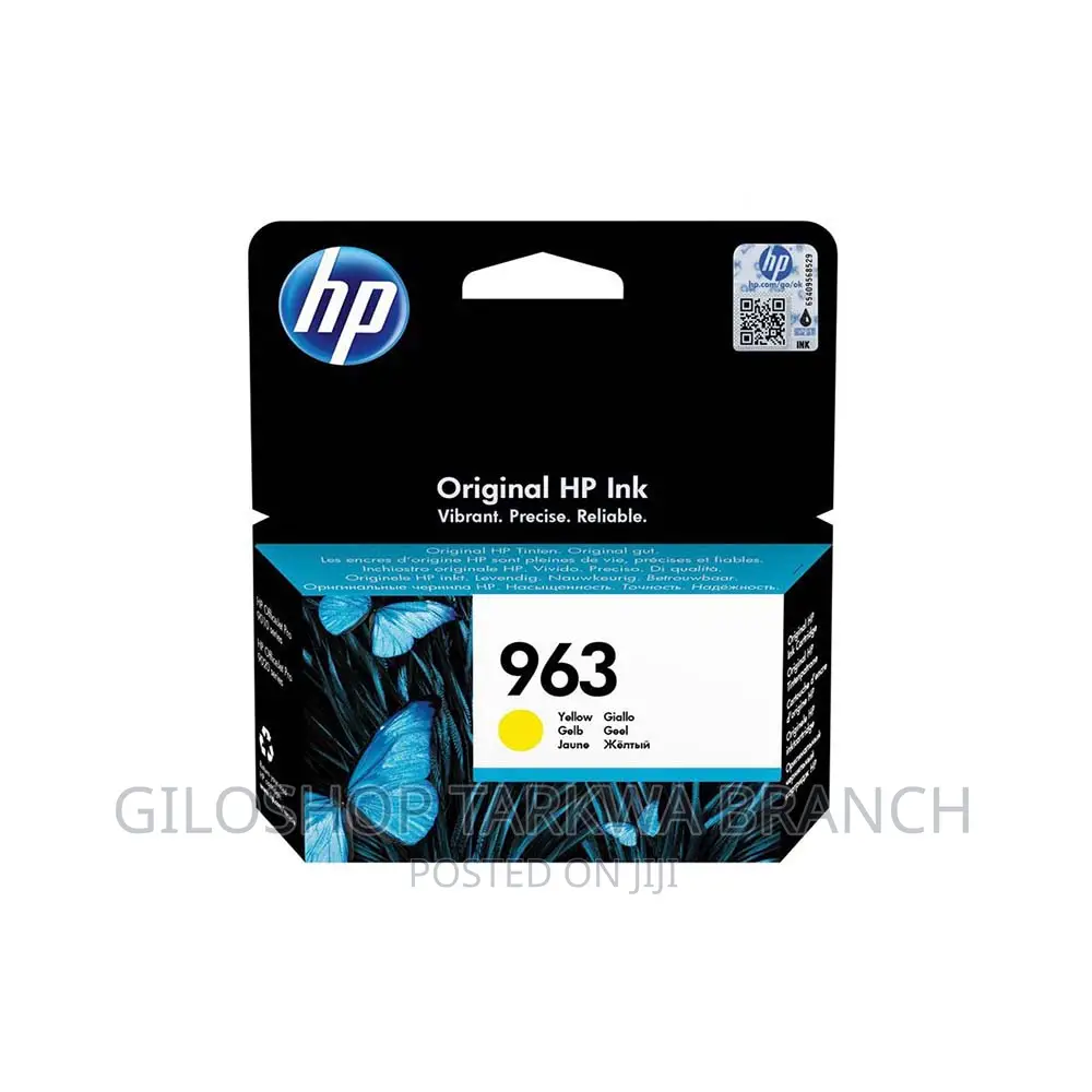 Hp 963 Yellow Original Ink Cartridge 3ja25ae