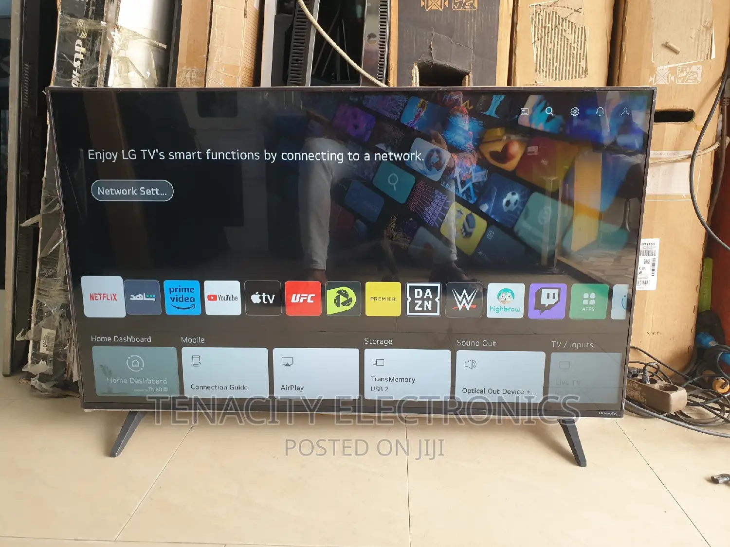 43"Lg _Nanocell Uhd HDR Smart Satellite Tv