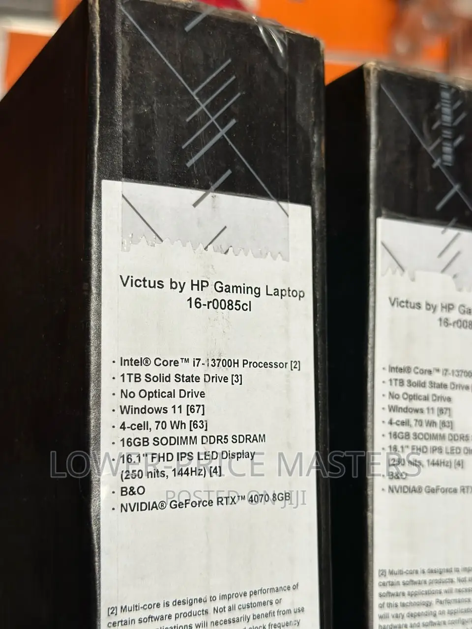 New Laptop HP Victus 16 16GB Intel Core I7 SSD 1T