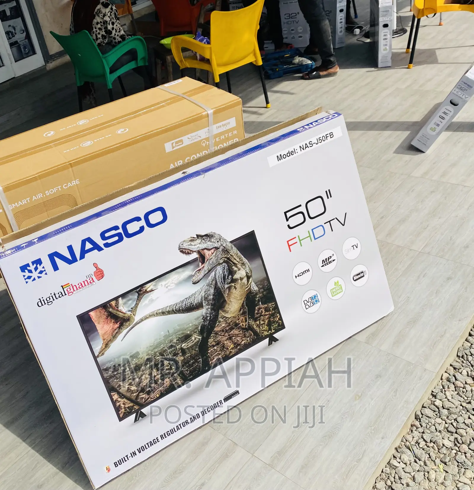 Energy Sufficient Nasco 50” Digital Satellite Electric Tv