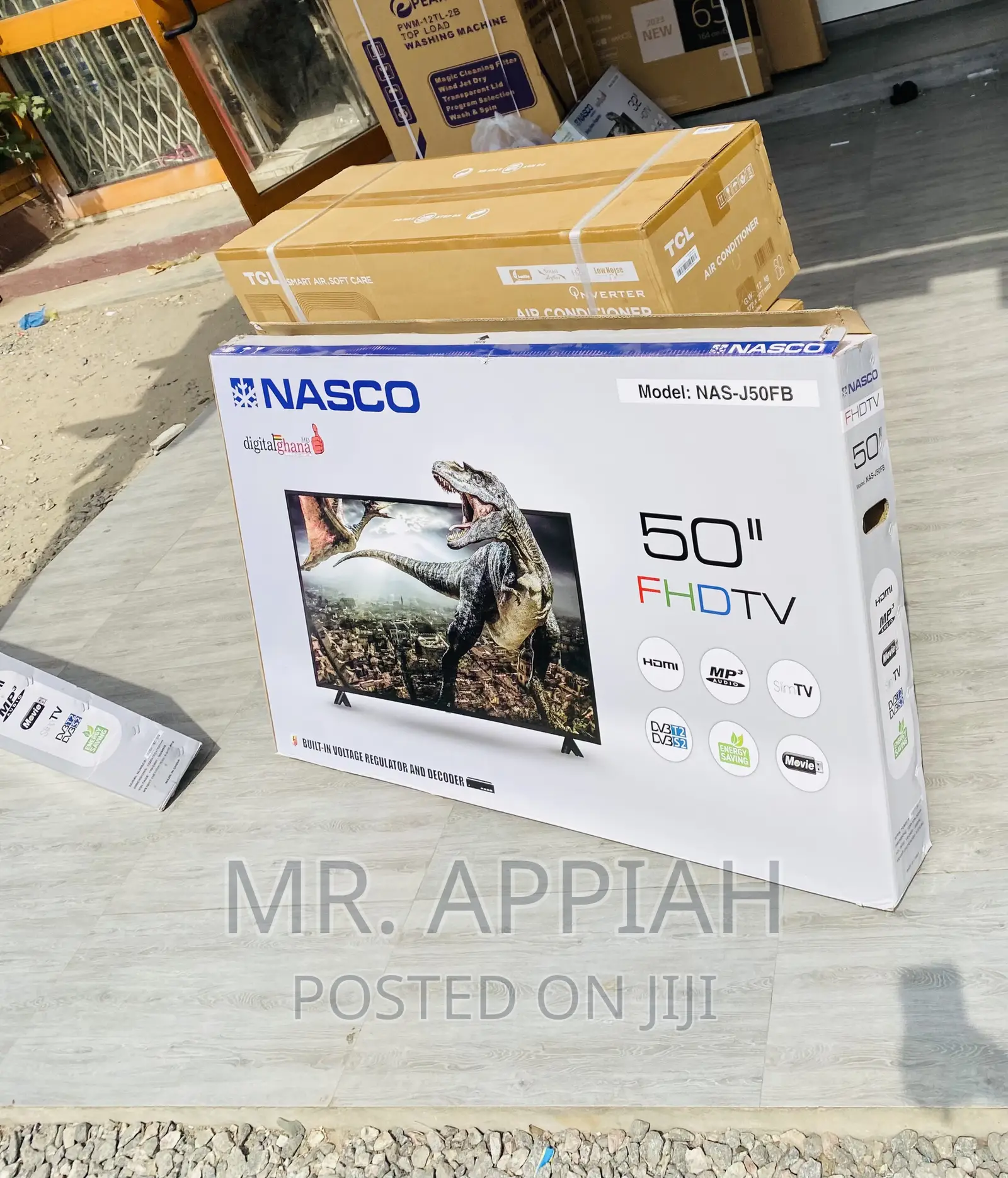 Energy Sufficient Nasco 50” Digital Satellite Electric Tv