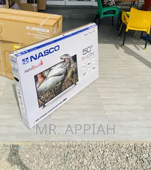 Purchase Nasco 50” Full HD Satellite Electric Tv,Black.