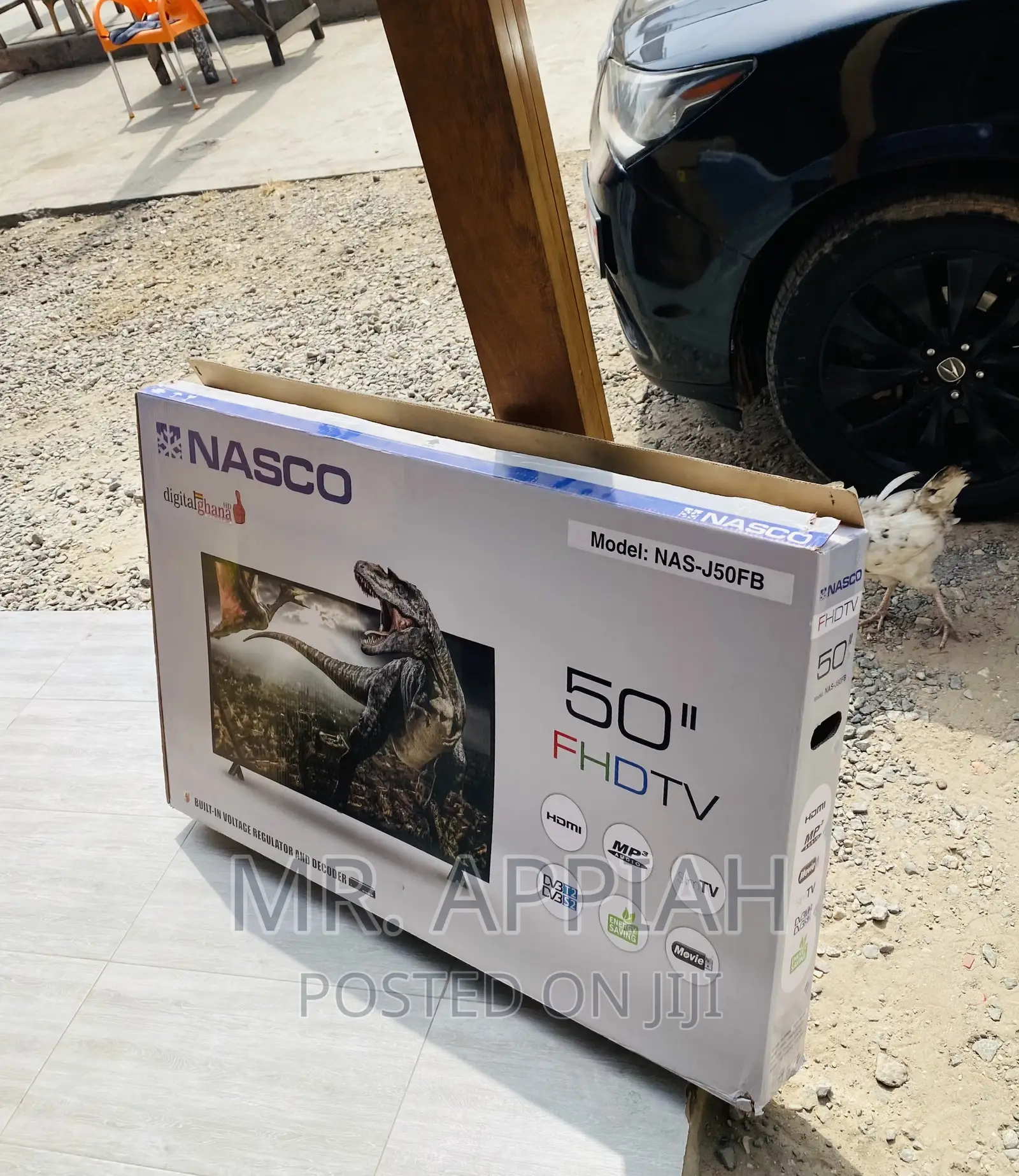 Elegant Design Nasco 50” Full HD Satellite Electric Tv.