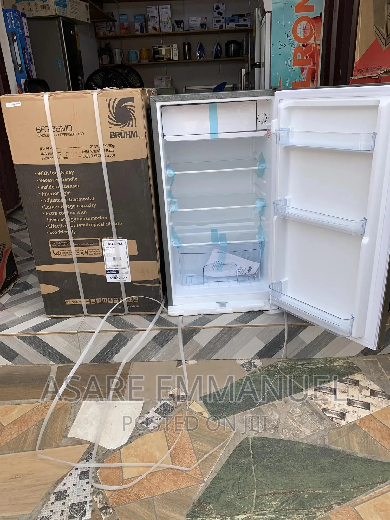 Bruhm Table Top Fridge in Accra Metropolitan Kitchen Appliances