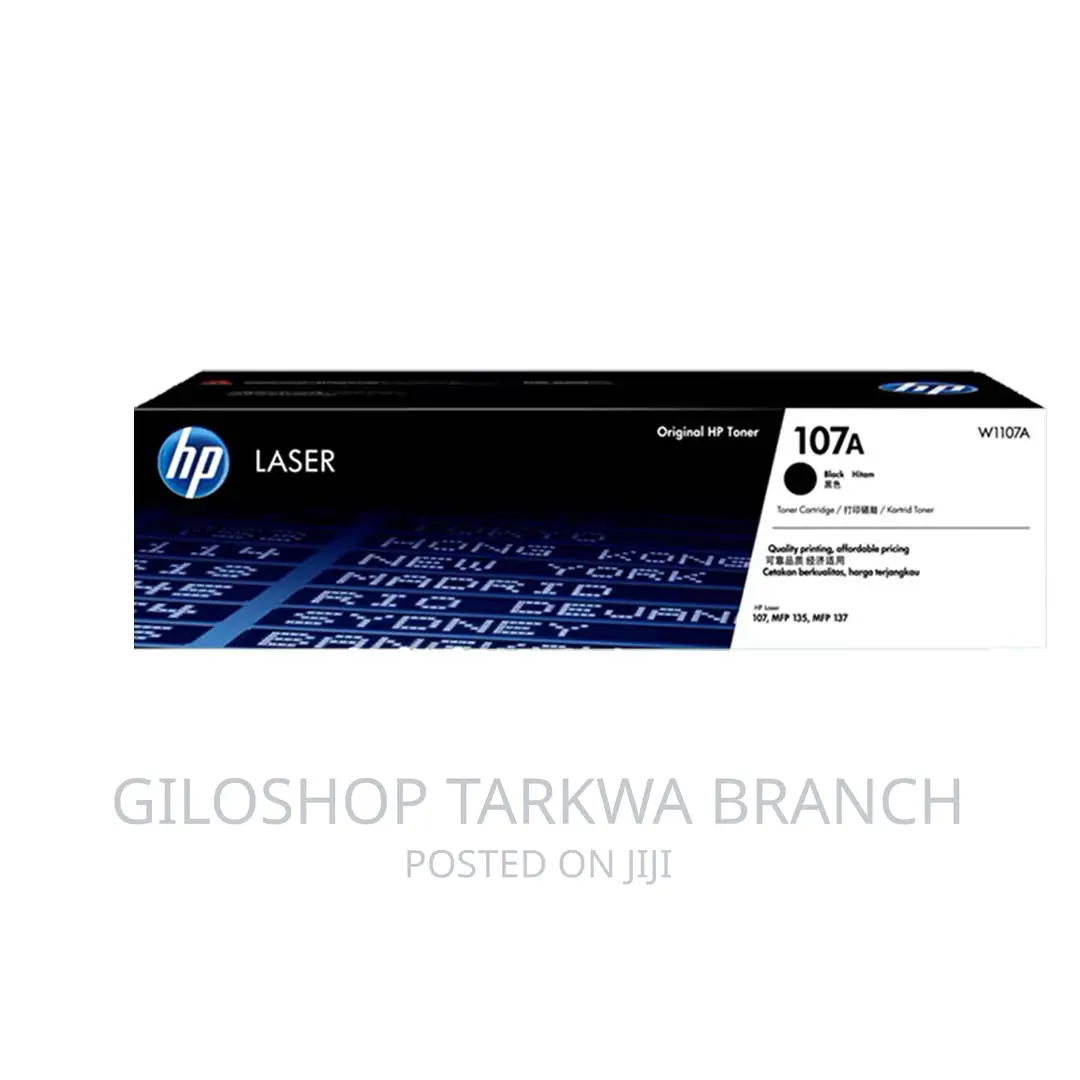 Hp 107a Black Original Laser Toner Cartridge