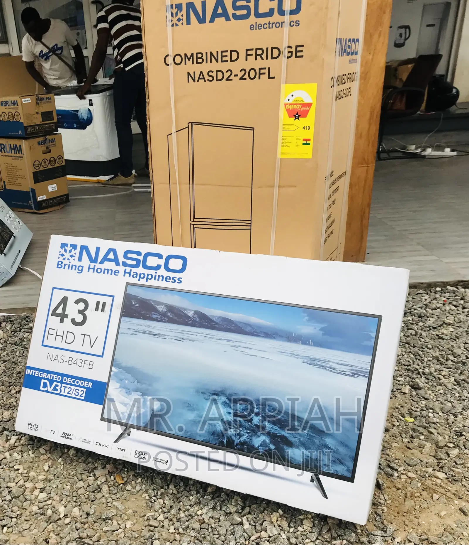 Shop Original Nasco 43” Digital Satellit Electric Tv.