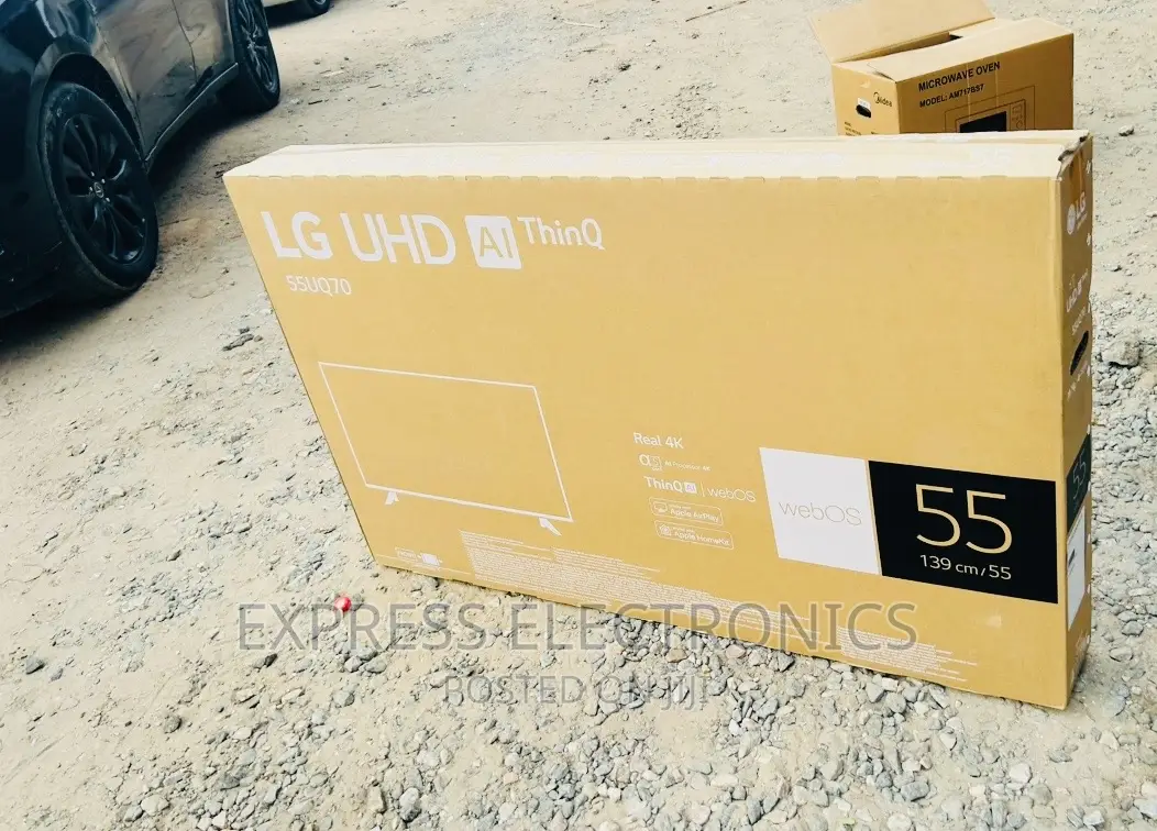 Durable Sleek Slim LED. UHD Smart. LG 55”UR73