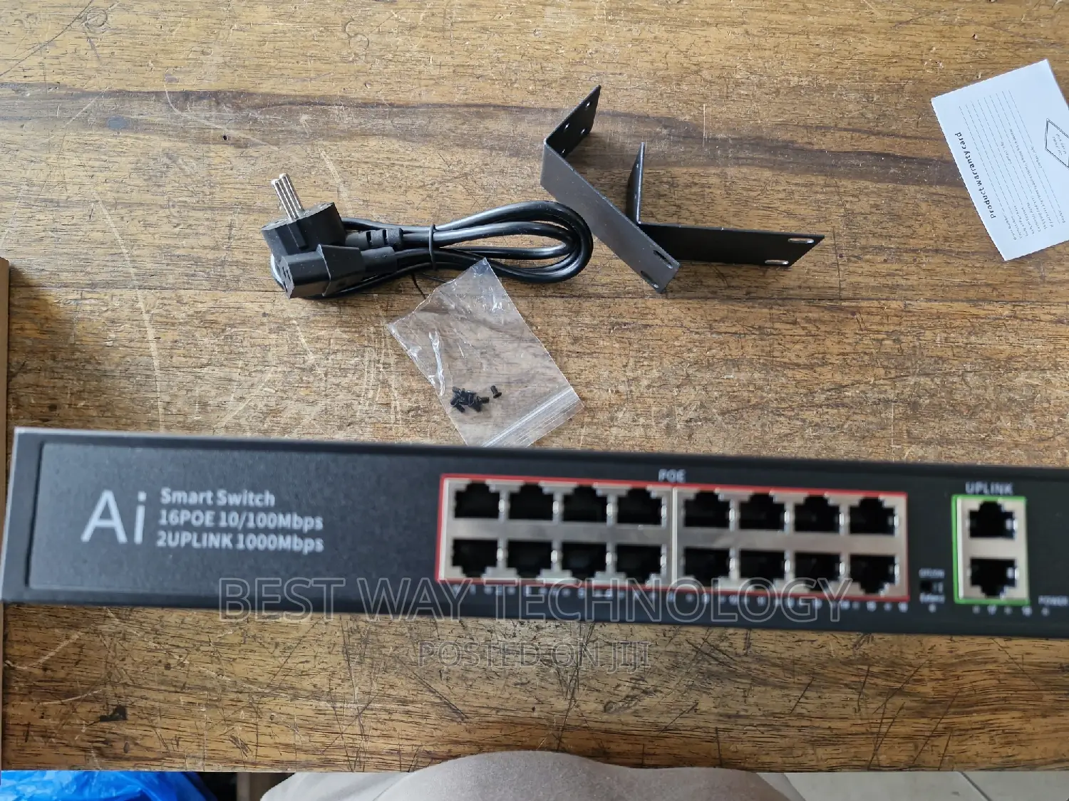 16port Poe Switch Ai