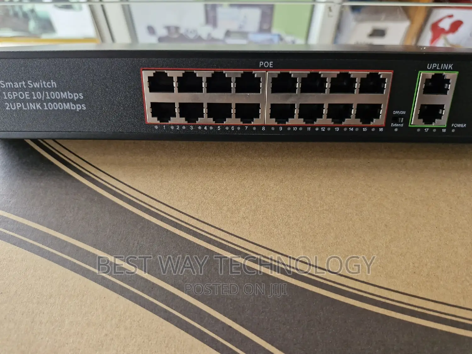 16port Poe Switch Ai