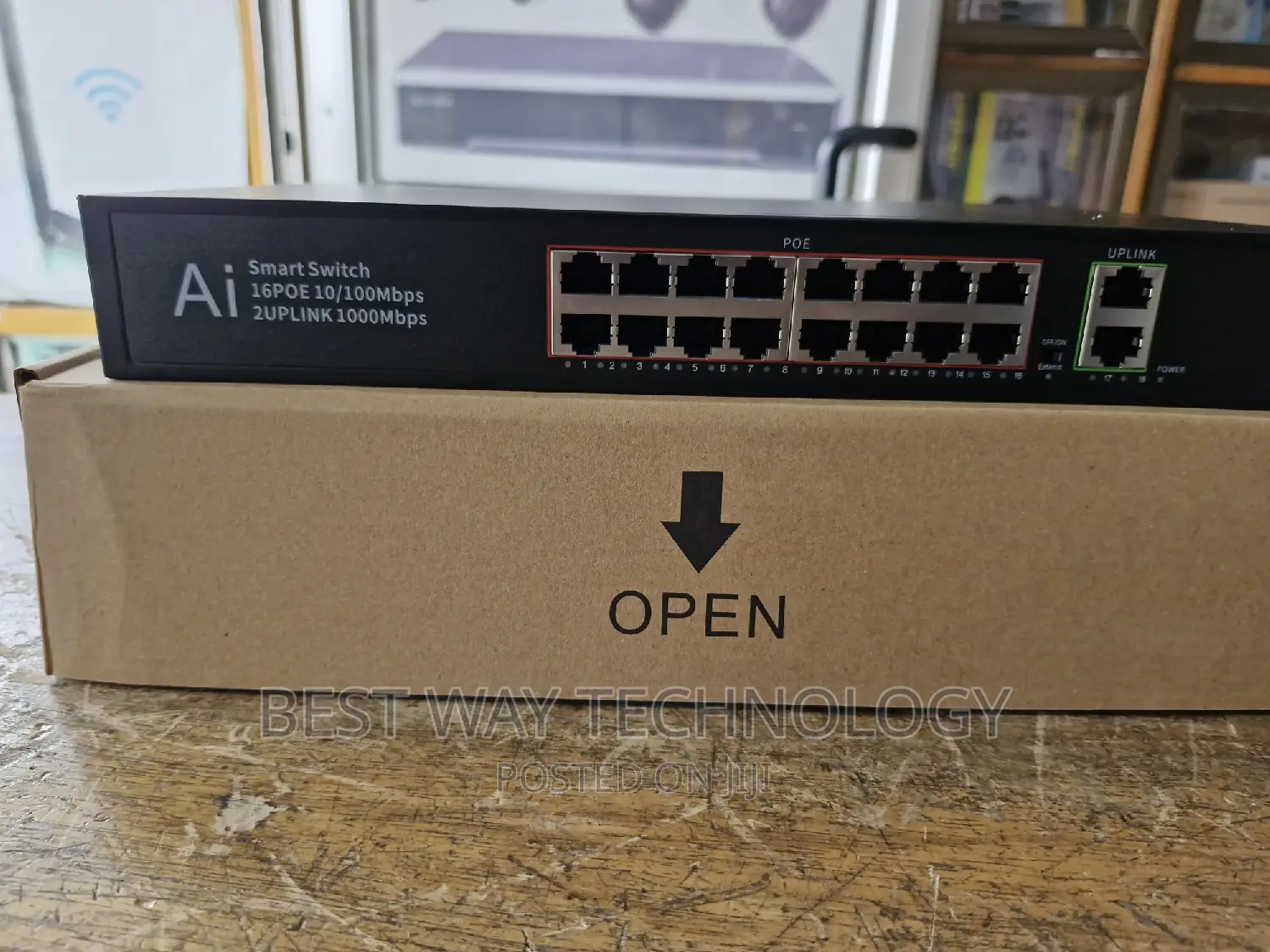 16port Poe Switch Ai