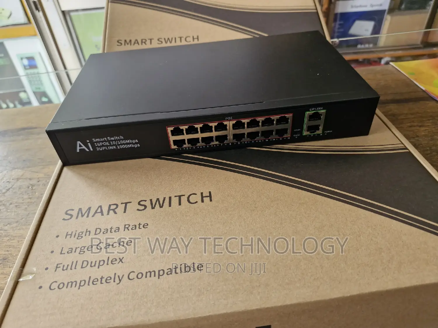 16port Poe Switch Ai
