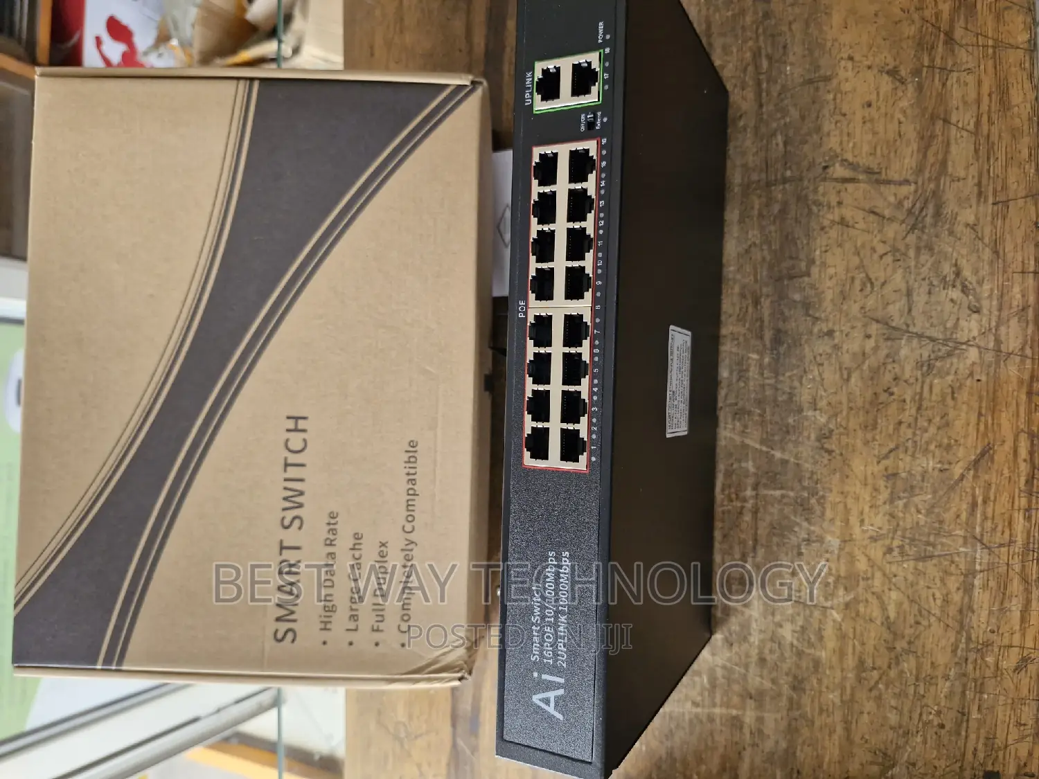 16port Poe Switch Ai