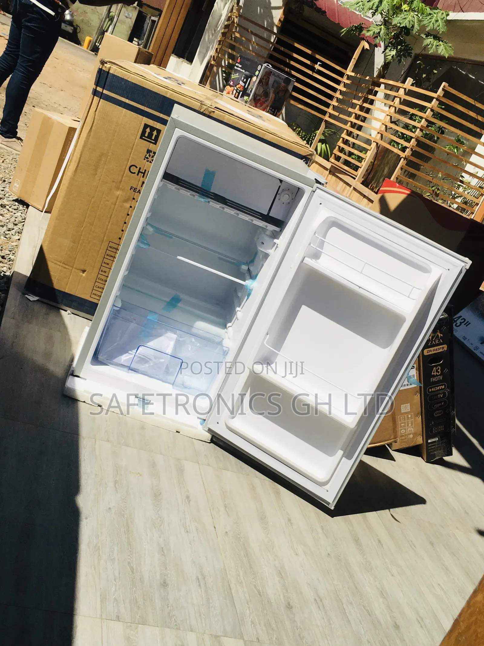 Topfreezer Singledoor Zara-11sd Gray Electric Fridge