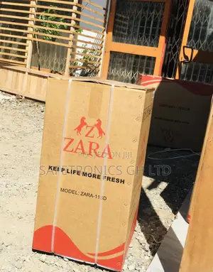 Tabletop Zara-11sd Singledoor 82L Gray Topfreezer Fridge