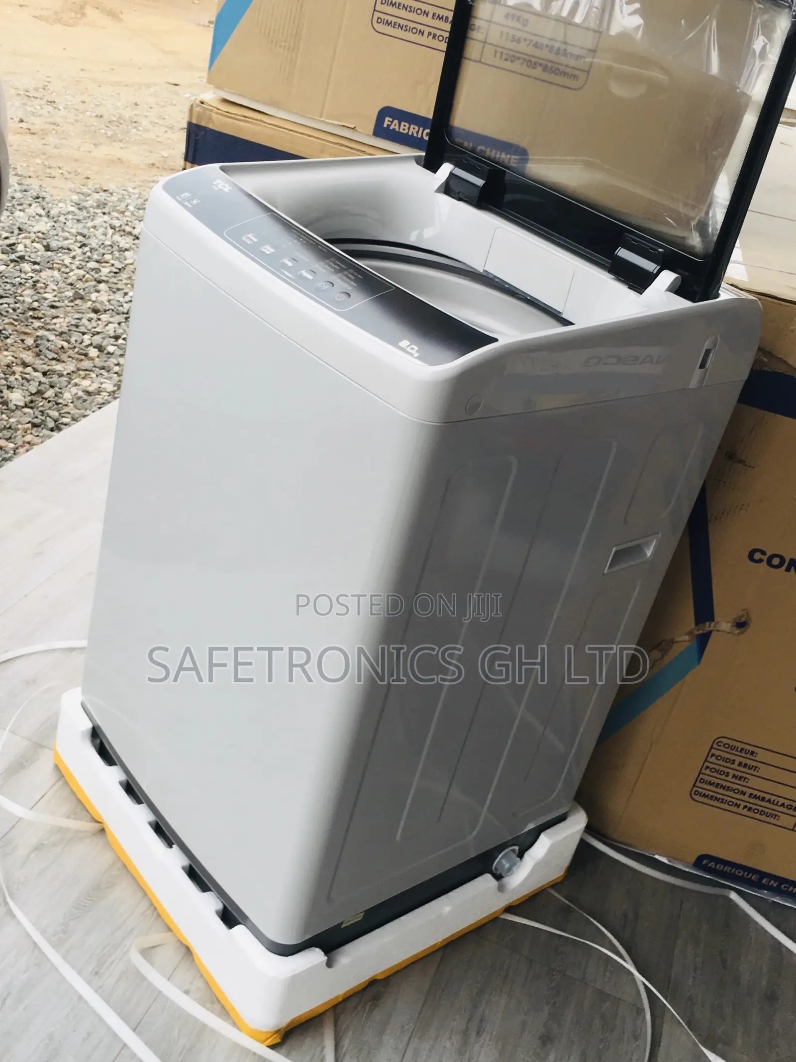 Purchase Topload Semiautomatic TCL Gray 7kg Washingmachine
