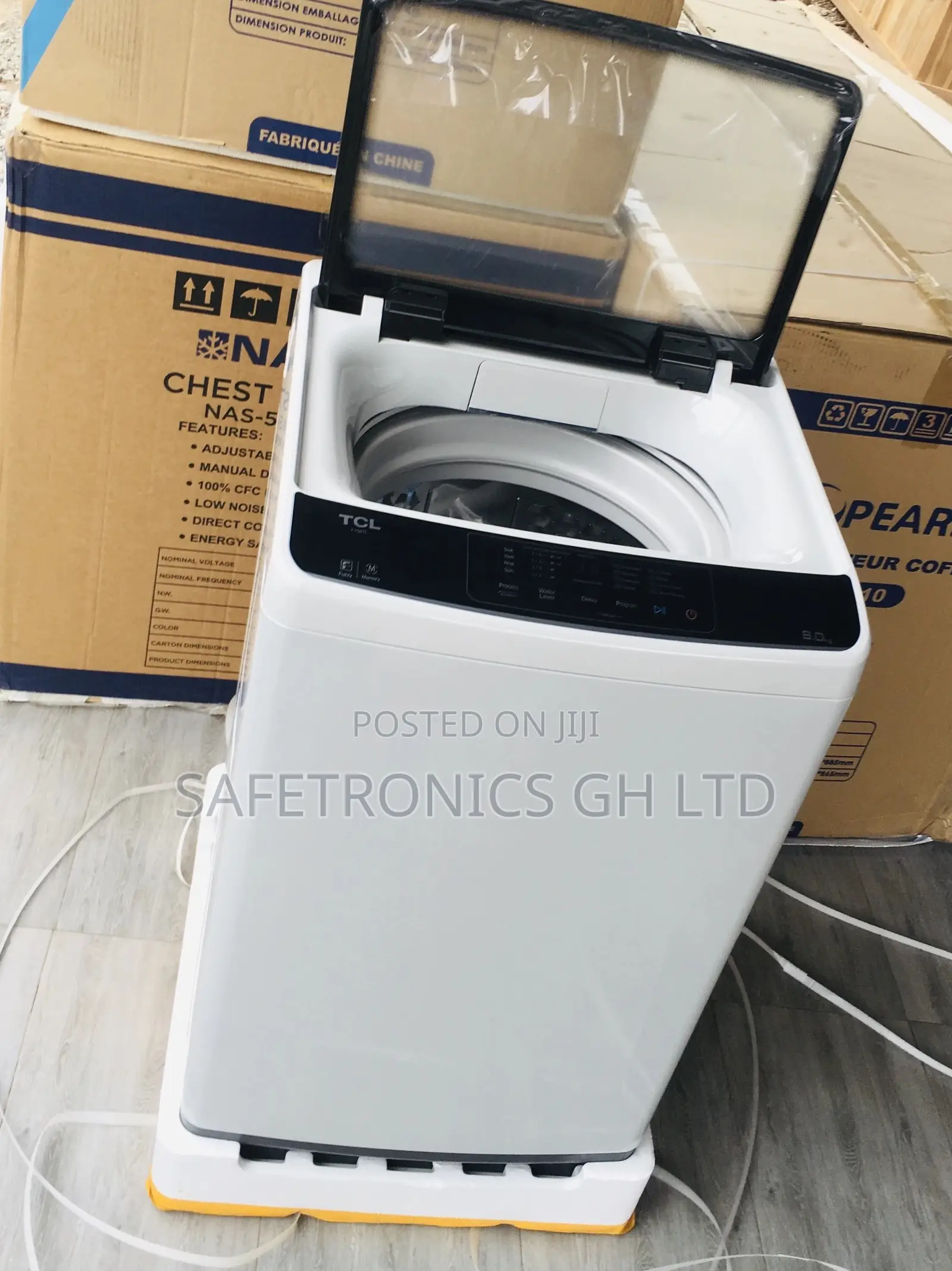 Gray Topload 7kg TCL Semiautomatic Electric Washingmachine