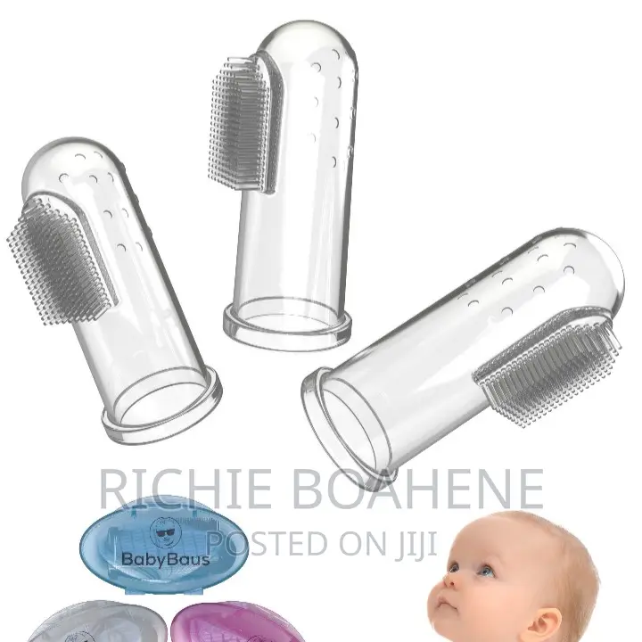 Silcon Baby Brush With Case Cover