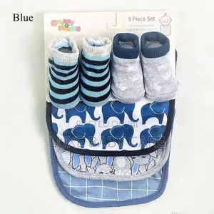 Baby Bib Socks Set