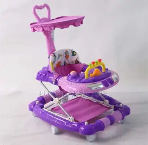 Baby Walker With Sun Roof Lights, Music Side Stroller