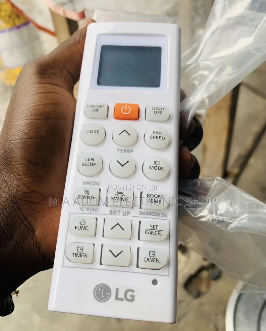 Original LG Screen Display AC Remote Control.
