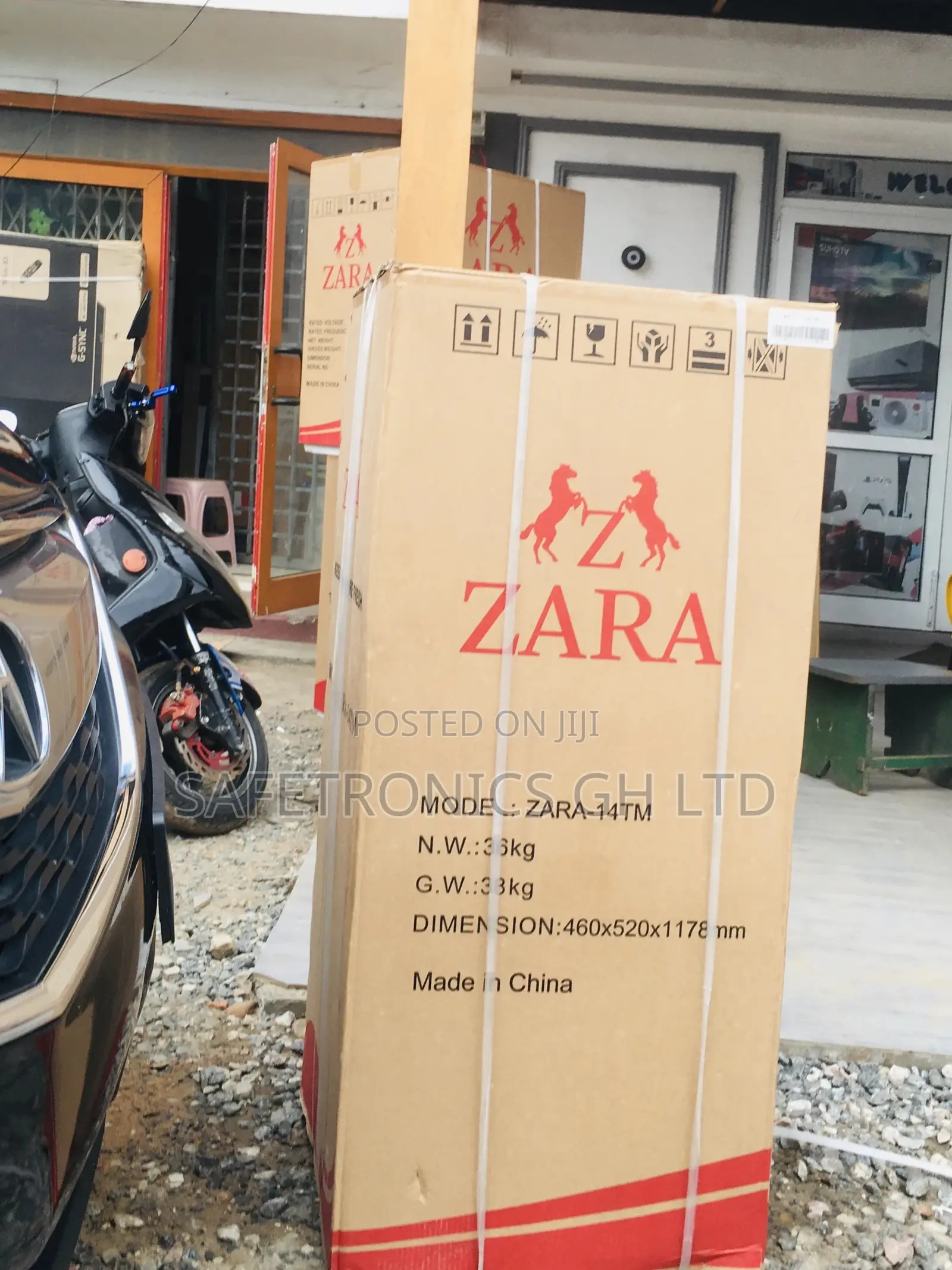 Affordable Doubledoor Topfreezer Zara-14tm Gray Fridge