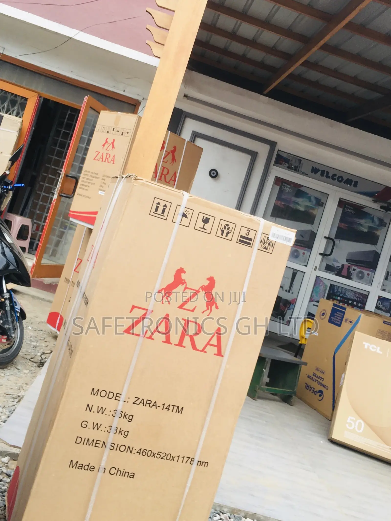 Available Topfreezer Gray Zara-14tm Doubledoor Fridge
