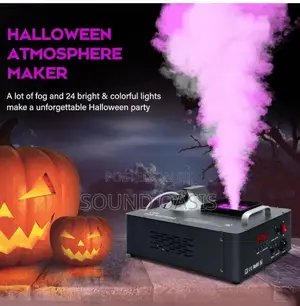 1500w Fog Machine, Dmx Rgb 3in 1 24 Led Smoke Machine